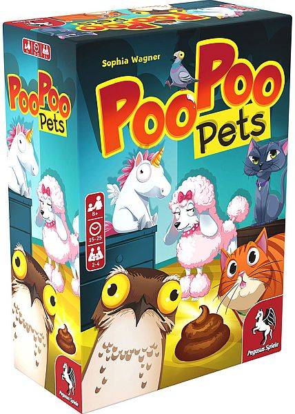 Poo Poo Pets - Board Game - !andre Brã¦tspil