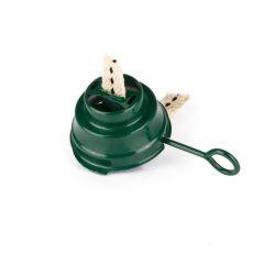 Feuerhand Burner With Wick For Feuerhand 276 - Green - Tilbehør Til Lommelygter