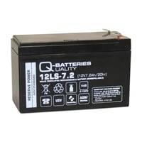 Q-Batteries 12v-7,2ah Blybatteri, Vds Til Alarm/Backup - Vrige