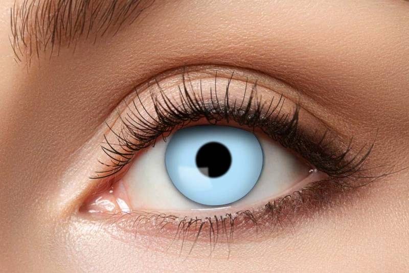 Farvede Kontaktlinser - Ice Blue - Festkassen
