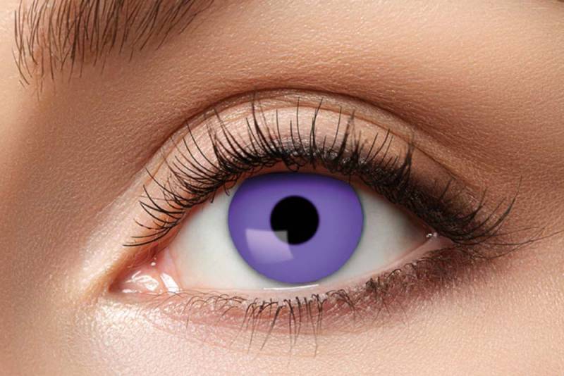 Farvede Kontaktlinser - Purple Gothic - Festkassen