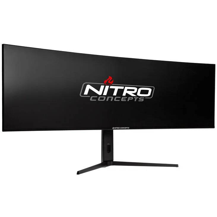 Nitro Concepts Sm1 Simracing Monitor - Dual Qhd 1440p (5120 X 1440) - 144hz - Ips