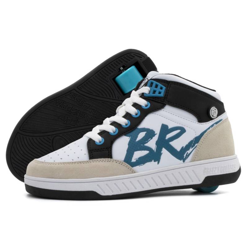 Breezy Rollers Rullesko Skater Hvid/Multi