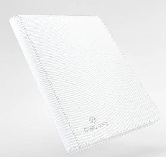 Gamegenic - Mappe: Zip-Up Album 18-Pocket (holder 360 Kort) - White (hvid) - !kort Tilbehã¸r