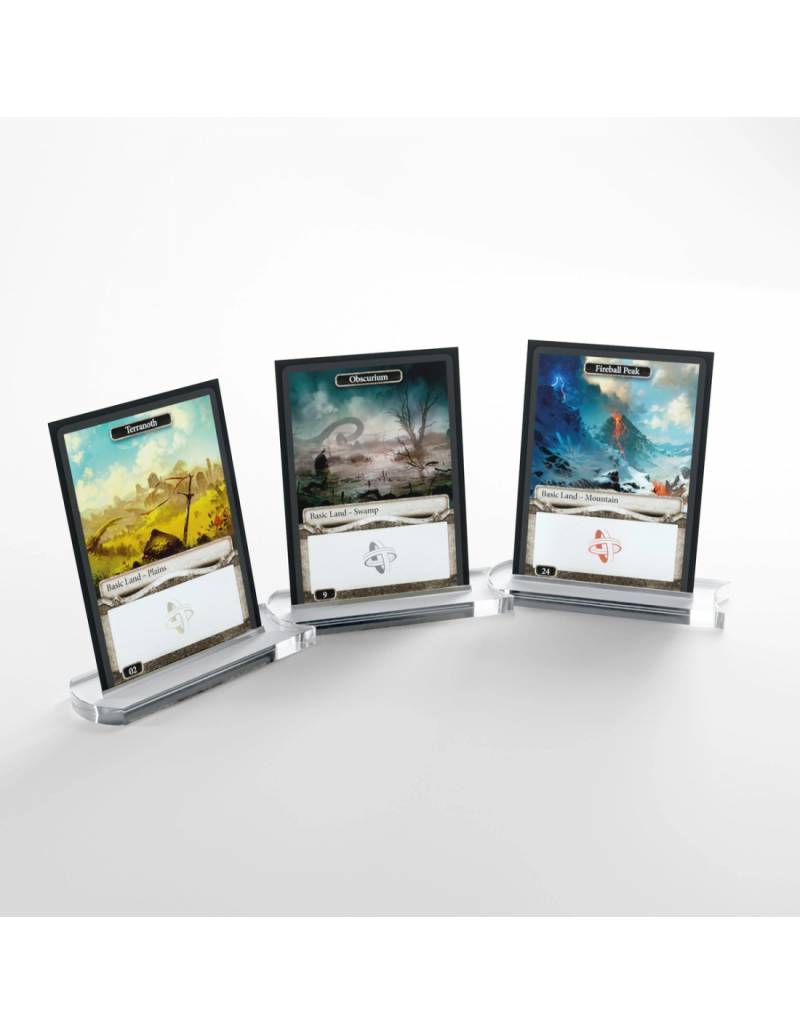 4 Stk Premium Card Stands - Gamegenic - Blackfire