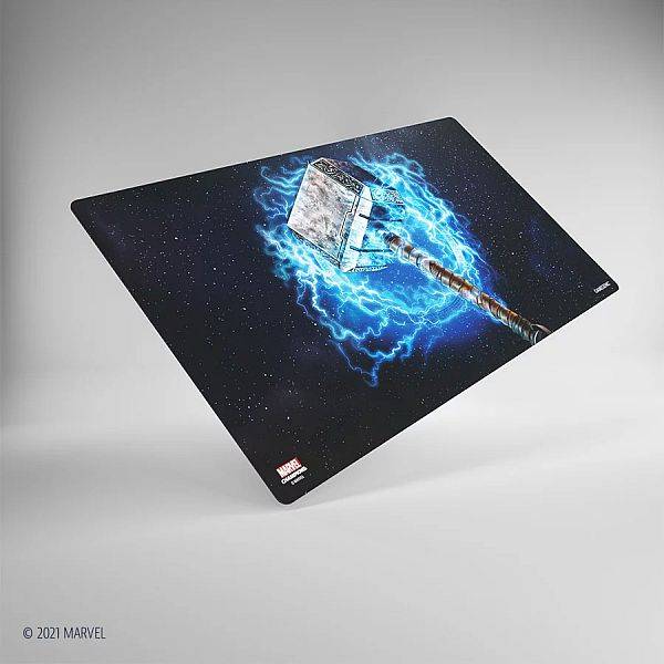 Gamegenic - Spillemã¥tte: Marvel Champions Prime Game Mat - Thor - !kort Tilbehã¸r