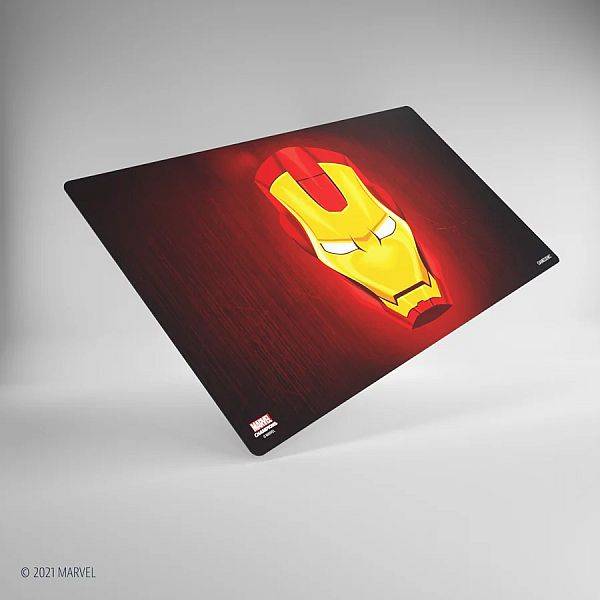 Gamegenic - Spillemã¥tte: Marvel Champions Prime Game Mat - Iron Man - !kort Tilbehã¸r