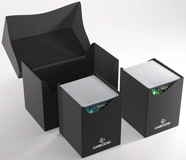 Gamegenic - Deck Box: Double Deck Holder 200+ Xl - Black (sort) - !kort Tilbehã¸r