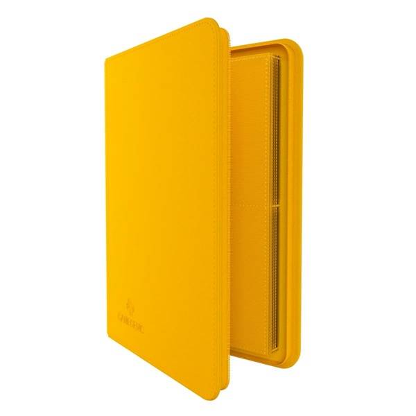 Gamegenic - Mappe: Zip-Up Album 8-Pocket (holder 160 Kort) - Yellow (gul) - !kort Tilbehã¸r