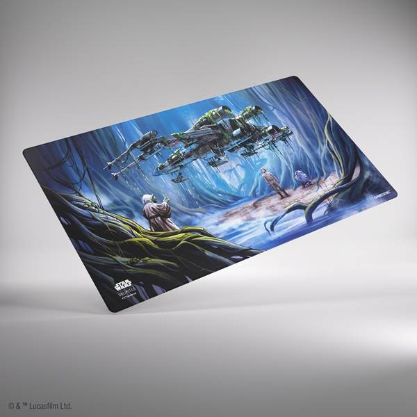 Gamegenic - Spillemã¥tte: Star Wars: Unlimited - Legends Of The Force - Game Mat - Dagobah - !kort Tilbehã¸r