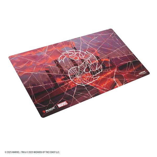 Gamegenic - Spillemã¥tte: Magic: The Gathering - Marvel's Spider-Man Shiny Playmat - Spider-Man Mountain - !kort Tilbehã¸r
