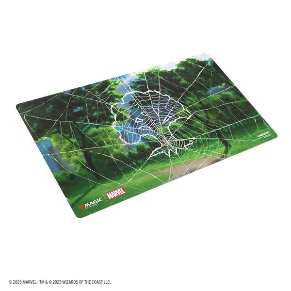 Gamegenic - Spillemã¥tte: Magic: The Gathering - Marvel's Spider-Man Shiny Playmat - Spider-Man Forest - !kort Tilbehã¸r