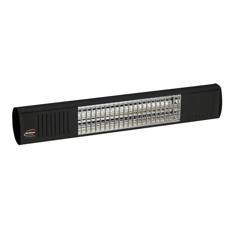 Burda Infarød Terrassevarmer  Term 2000 Ip67 Sort - Densol
