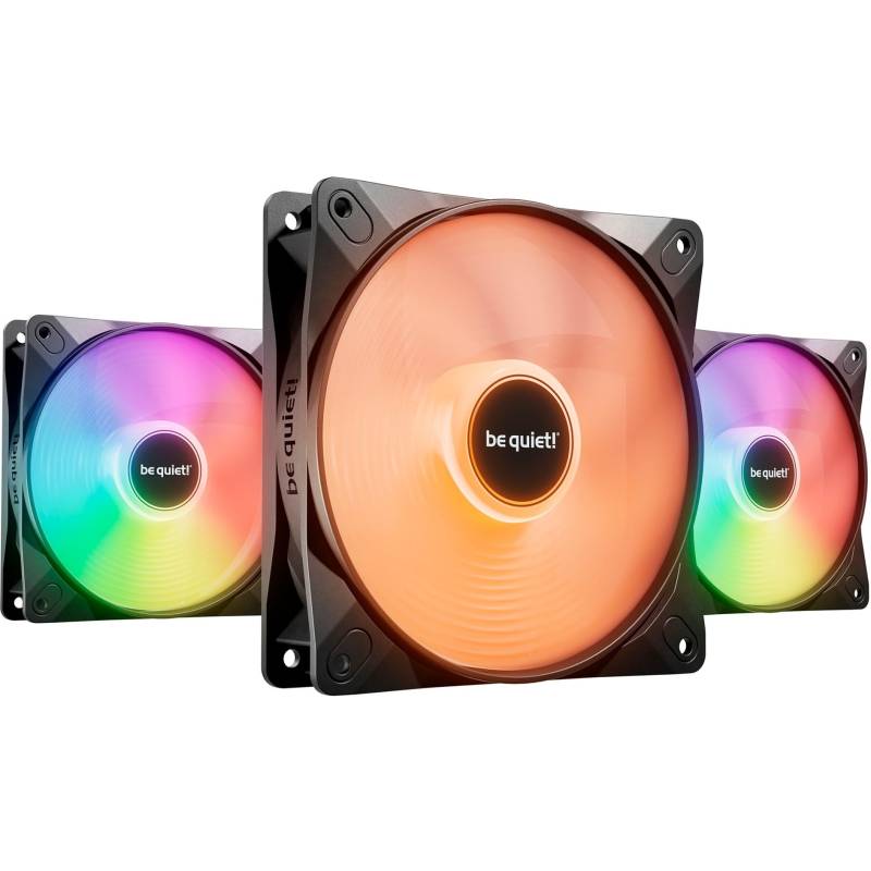 Be Quiet! Light Wings Lx 120mm Pwm Triple Pack, Case Fan (black, Pack Of 3) Kabinet Blæser - Geekd.dk