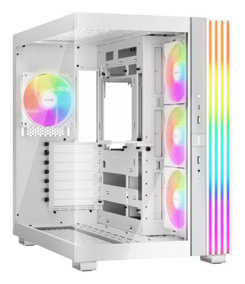 Be Quiet! Light Base 600 Lx White Kabinet - Geekd.dk