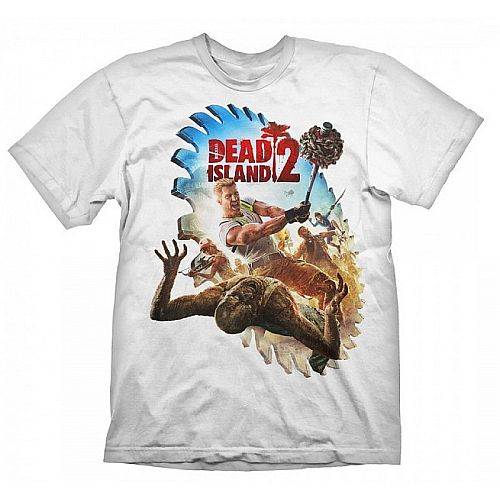 T-Shirt - Dead Island 2: Saw Blade *crazy Tilbud* S - !andet