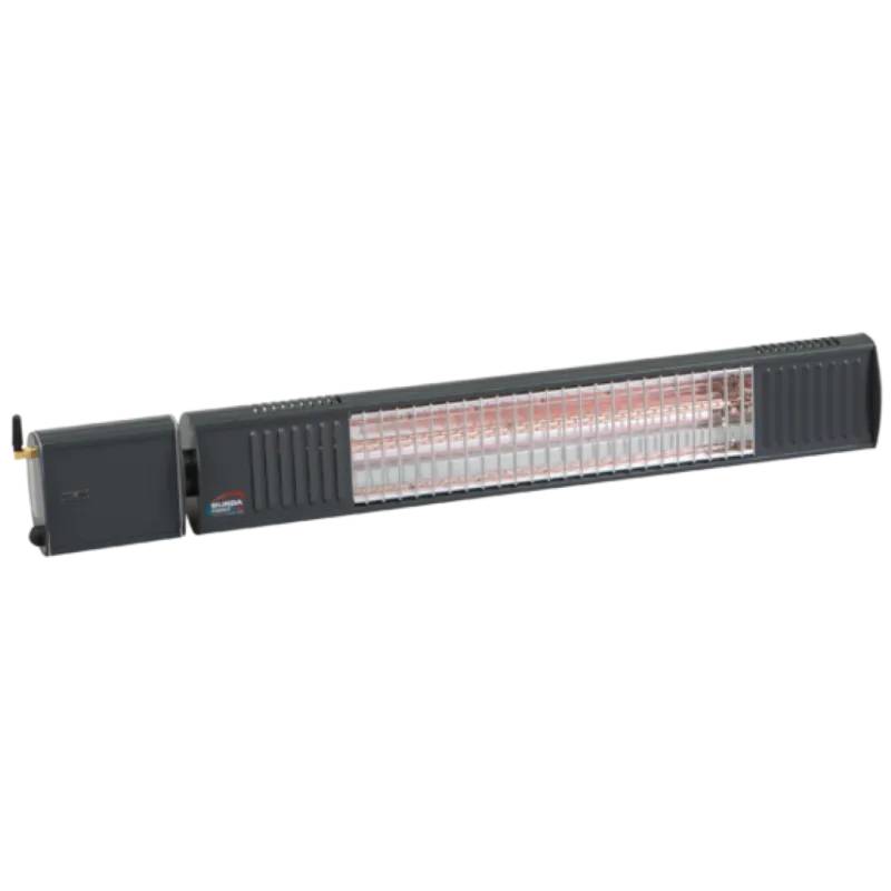 Terrassevarmer Term 2000 Ip67 Btc Antracit Elektrisk - Densol
