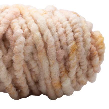 Kremke Soul Wool Rugby Tæppeuld 03 Natur Kobber