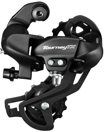 Shimano Tourney - Bagskifter Rd-Tx800 - 3 X 7/8 Gear Sort - Til Direkte Montering