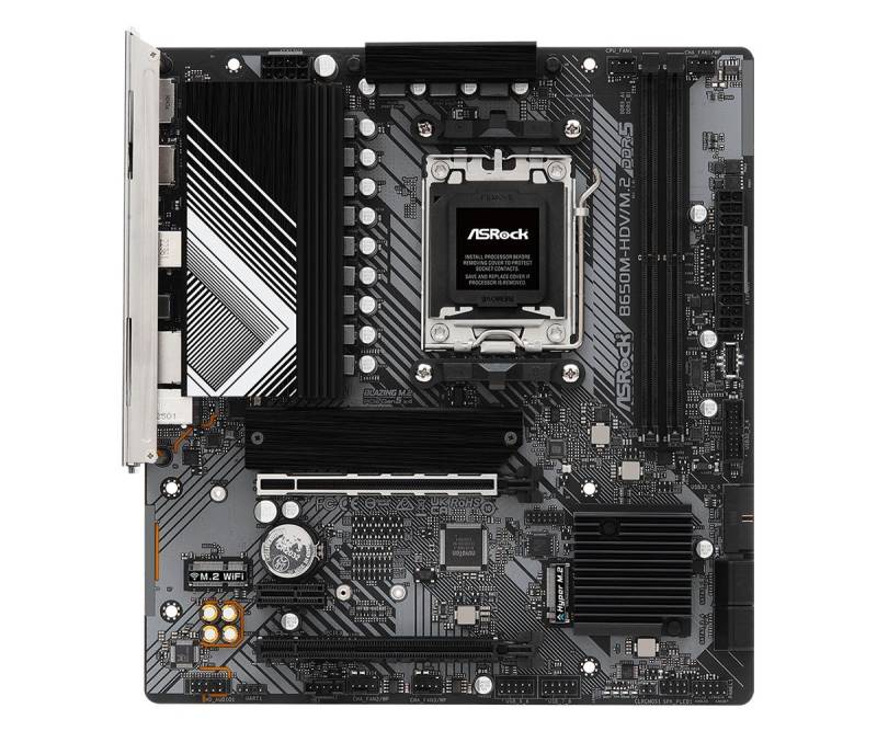 Asrock B650m-Hdv/M.2 - Matx Am5 Ddr5 Bundkort - Geekd.dk
