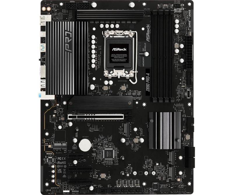 Asrock Z890 Pro-A Motherboard Atx Lga-1851 Intel Z890 Bundkort - Geekd.dk
