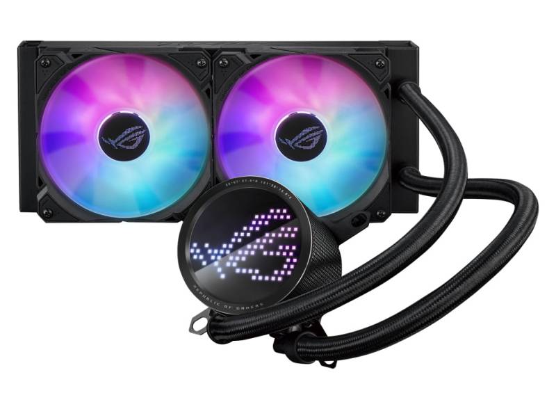 Asus Rog Ryuo Iii 240 Argb Processors Flydende Kølesystem 1-Pack Sort 120 Mm