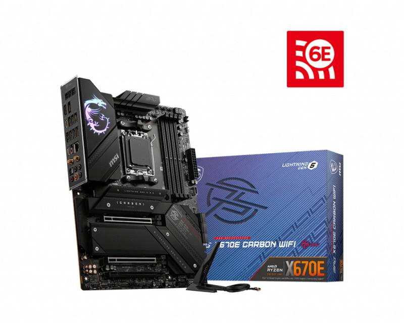 Msi Mpg X670e Carbon Wifi Bundkort - Geekd.dk