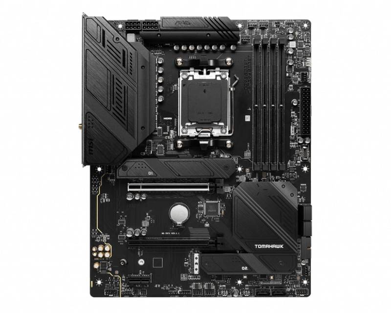 Msi Mag B650 Tomahawk Wifi, Motherboard (black) - Am5 Bundkort - Geekd.dk