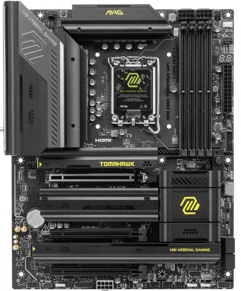 Msi Mag Z890 Tomahawk Wifi Atx Lga1851 Sokkel Intel Z890 Bundkort - Geekd.dk