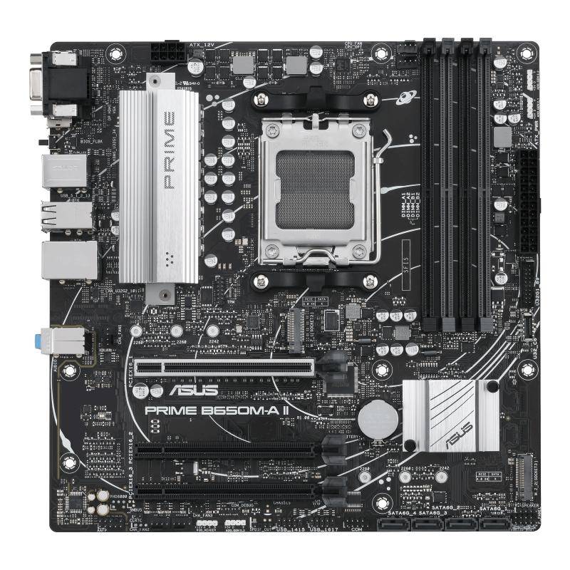 Asus Prime B650m-A Ii-Csm (matx, B650, Am5) Bundkort - Geekd.dk - Amd
