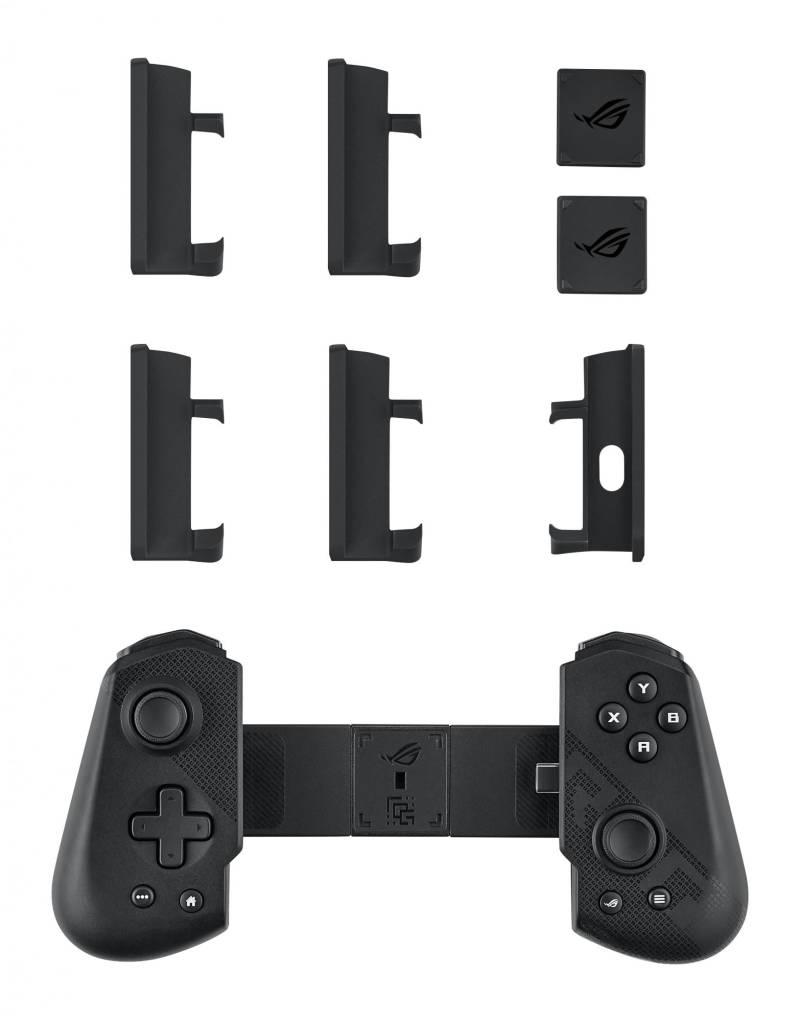 Asus Rog Tessen Mobile Controller (gu200a) Supports Android, Usb-C 18w Pass-Through Charging