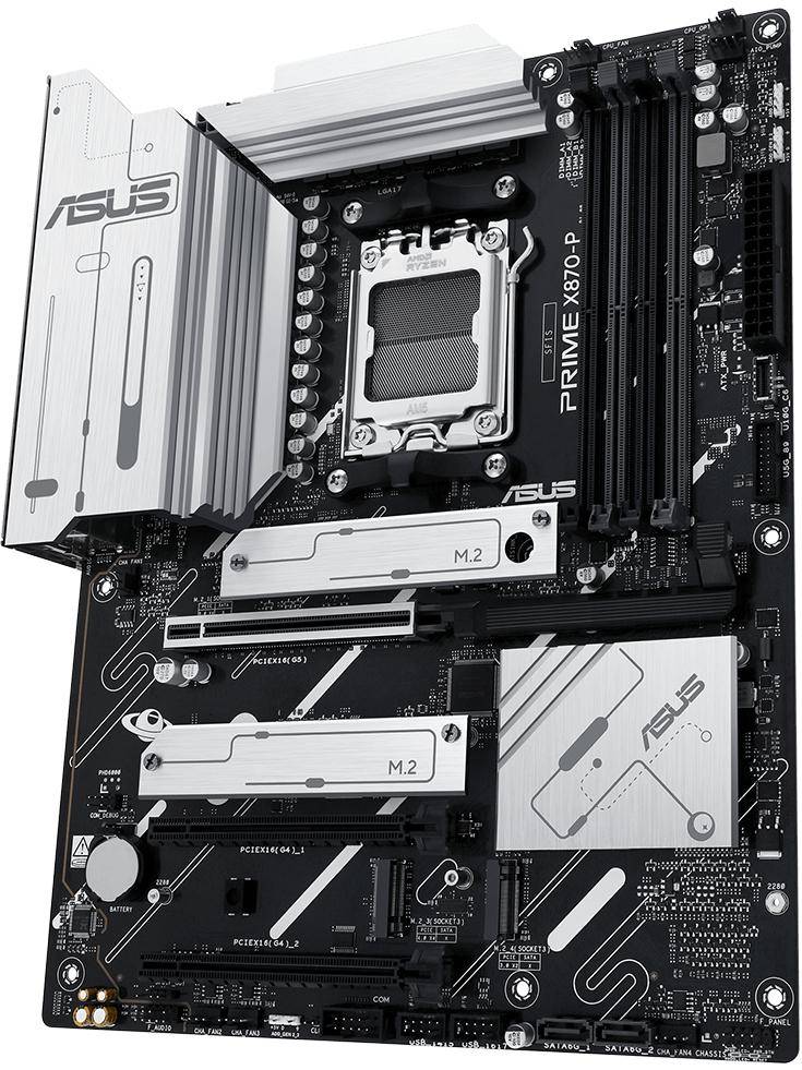 Asus Prime X870-P (atx, X870, Am5, Ddr5) Bundkort - Geekd.dk