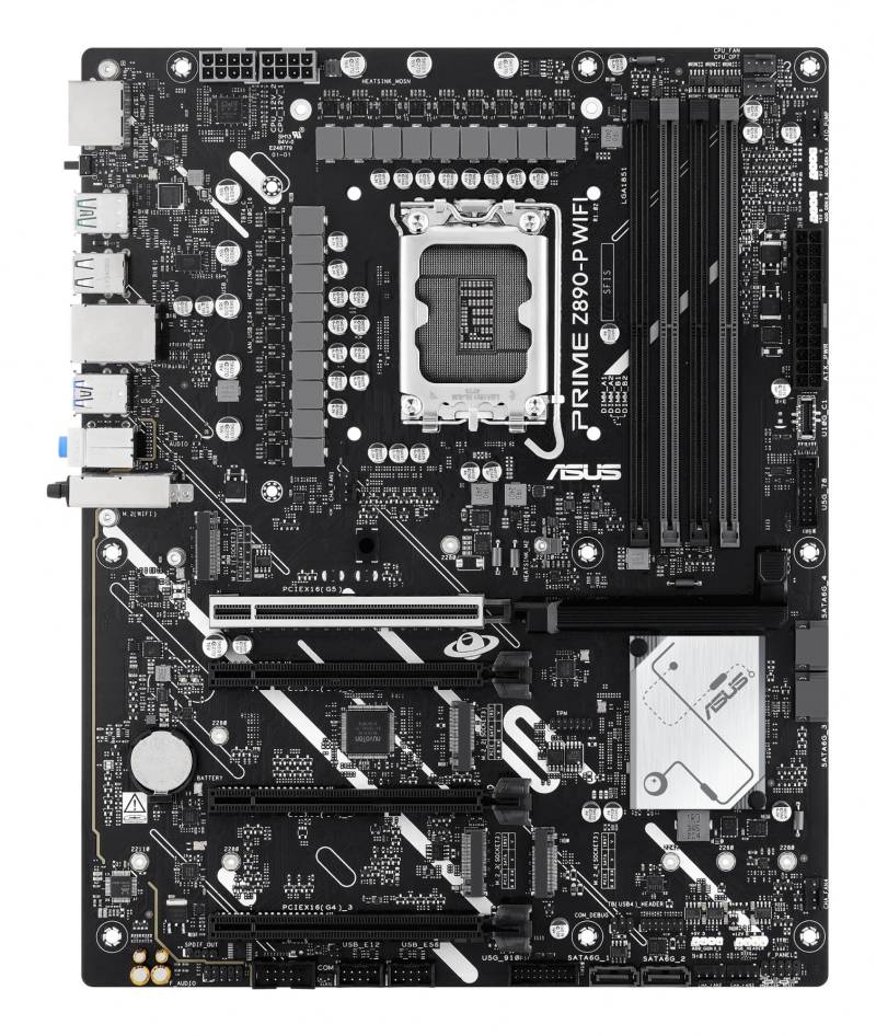 Asus Prime Z890-P Wifi Atx Lga1851 Sokkel Intel Z890 Bundkort - Geekd.dk