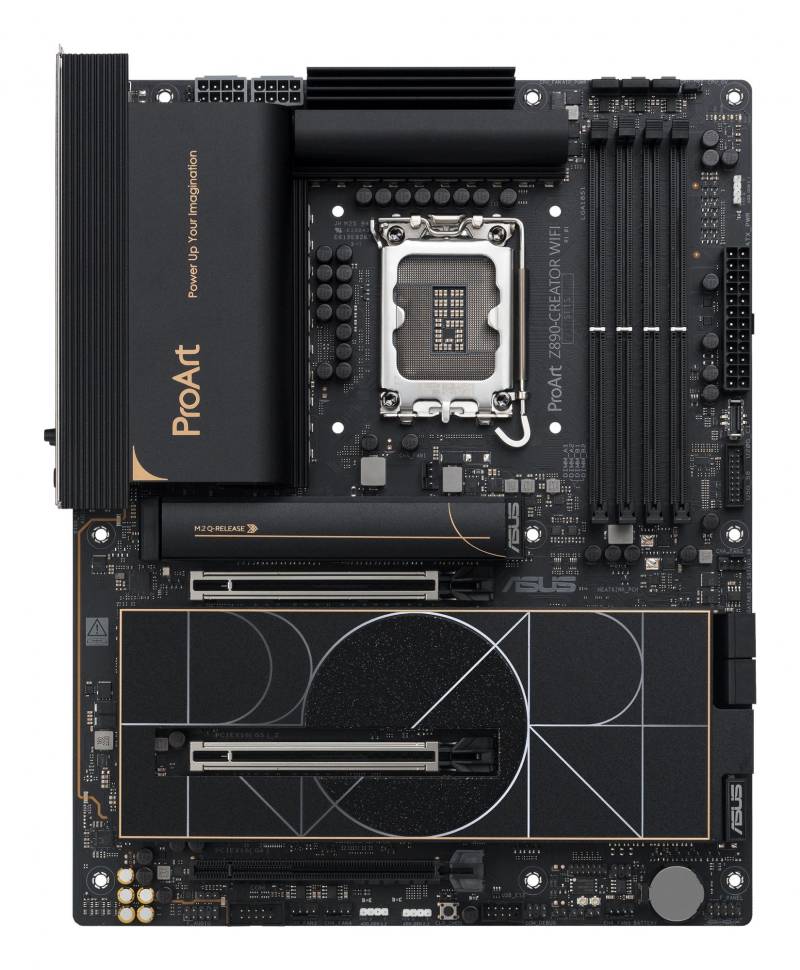 Asus Proart Z890-Creator Wifi (atx, Z890, Lga 1851, Ddr5) Bundkort - Geekd.dk