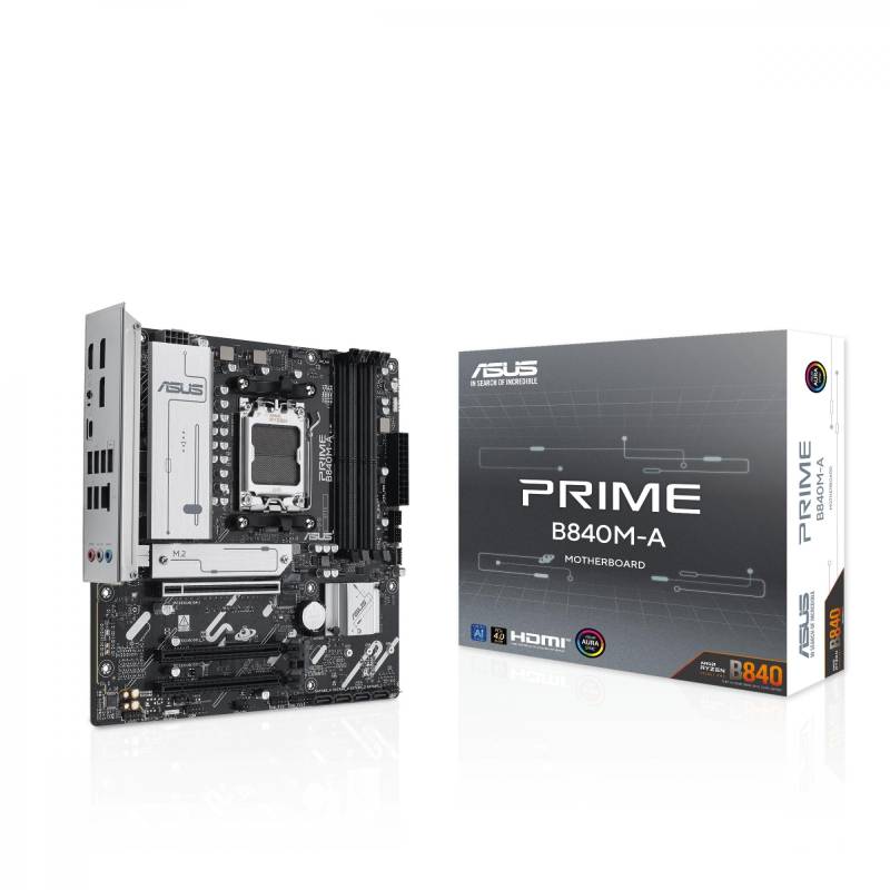Asus Prime B840m-A-Csm (matx, B840, Am5) Bundkort - Geekd.dk