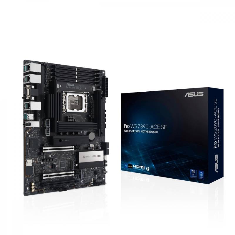 Asus Pro Ws Z890-Ace Se (atx, Z890, Lga 1851, Ddr5) Bundkort - Geekd.dk