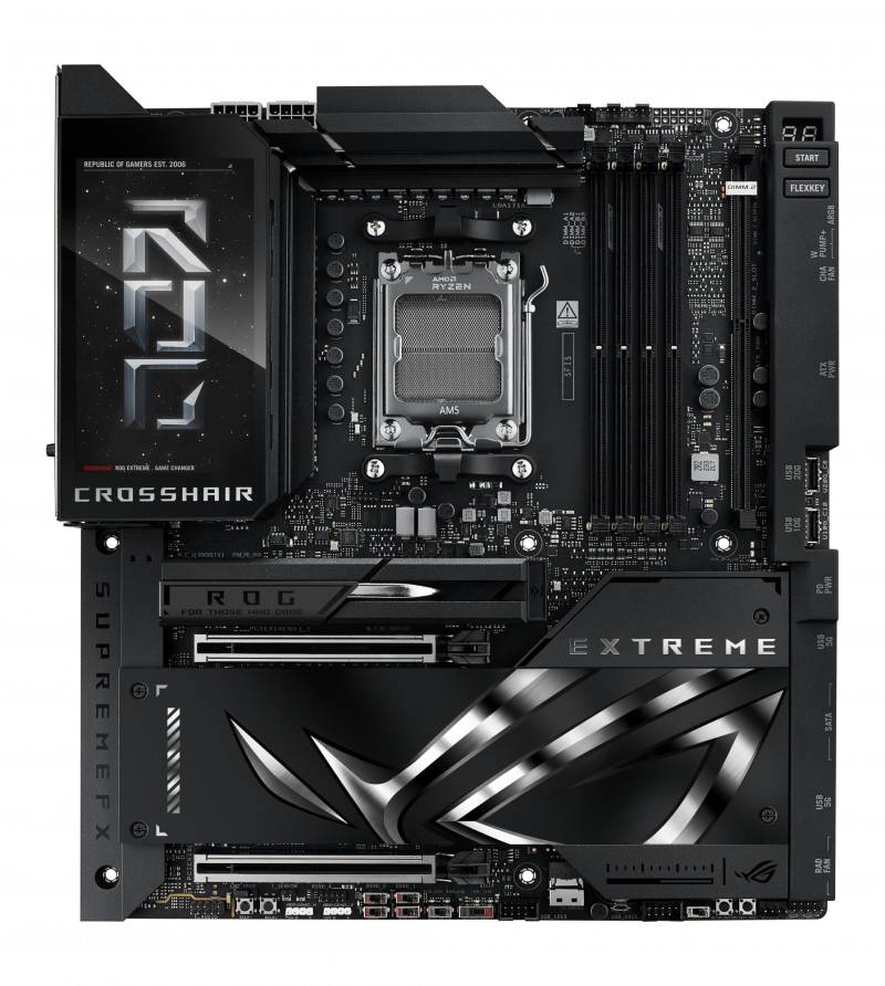 Asus Rog Crosshair X870e Extreme (e-Atx, X870e, Am5, Ddr5) Bundkort - Geekd.dk