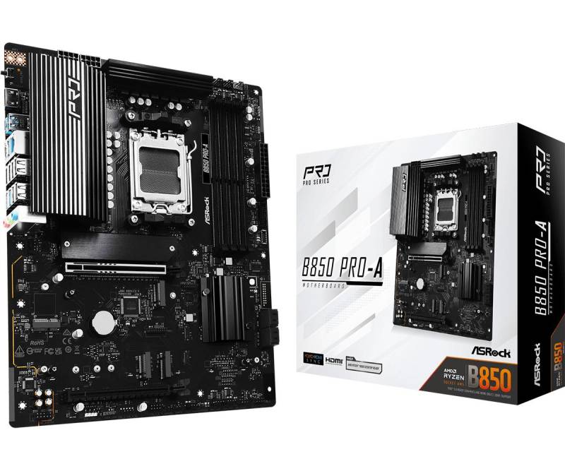 Asrock B850 Pro-A Atx Am5 Bundkort - Geekd.dk