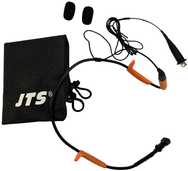 Jts Cm-304sp - Fitness Headset Mikrofon Med 4pol Mini Xlr Stik - Orange (passer Til Jts/Shure)