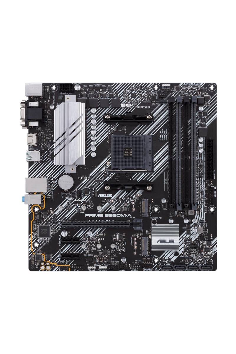 Asus Prime B550m-A (matx, B550, Am4) Bundkort - Geekd.dk