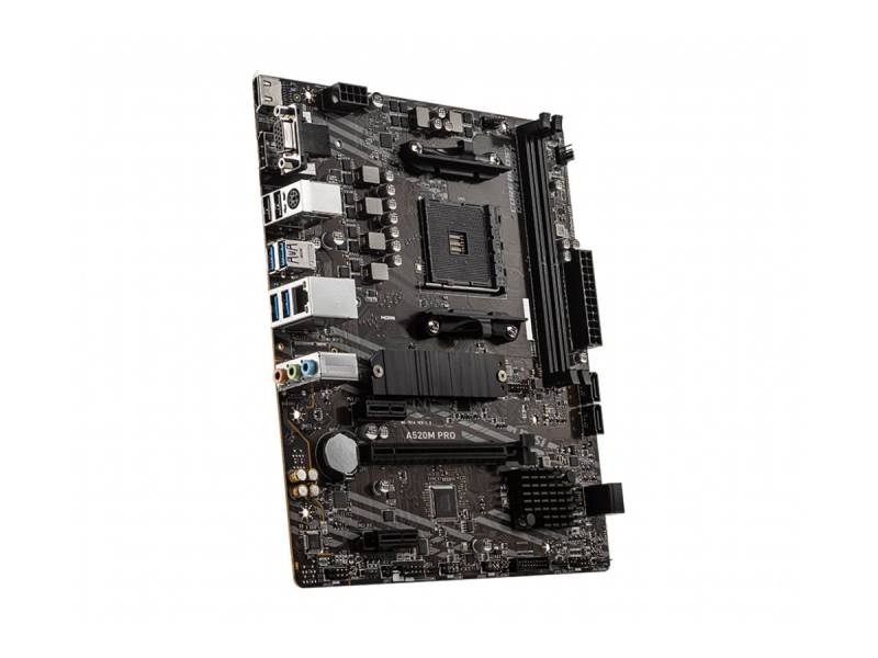 Msi A520m Pro Micro-Atx Am4 Amd A520 Bundkort - Geekd.dk