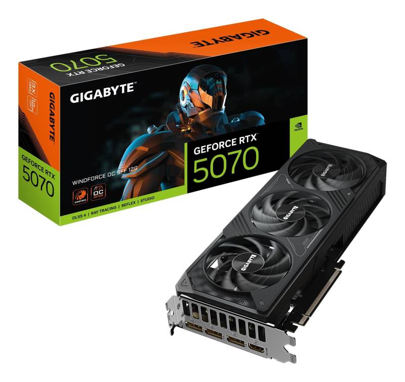 Gigabyte Geforce Rtx 5070 Windforce Oc 12gb Grafikkort - Geekd.dk