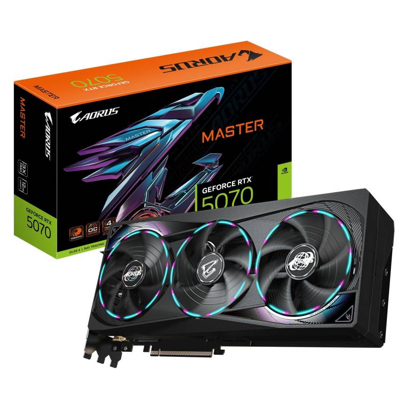 Gigabyte Geforce Rtx5070 Aorus Master 12gb Grafikkort - Geekd.dk