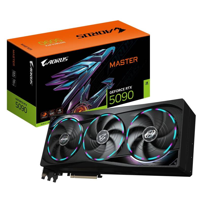 Gigabyte Gefroce Rtx5090 Aorus Master 32gb Grafikkort - Geekd.dk