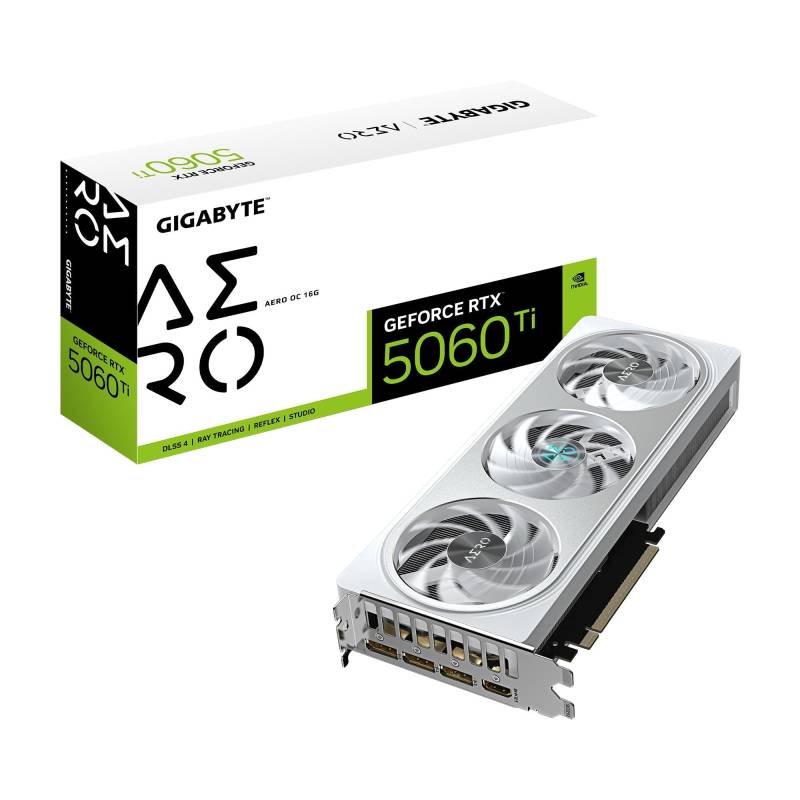Gigabyte Geforce Rtx 5060 Ti Aero Oc 16g Grafikkort - Geekd.dk