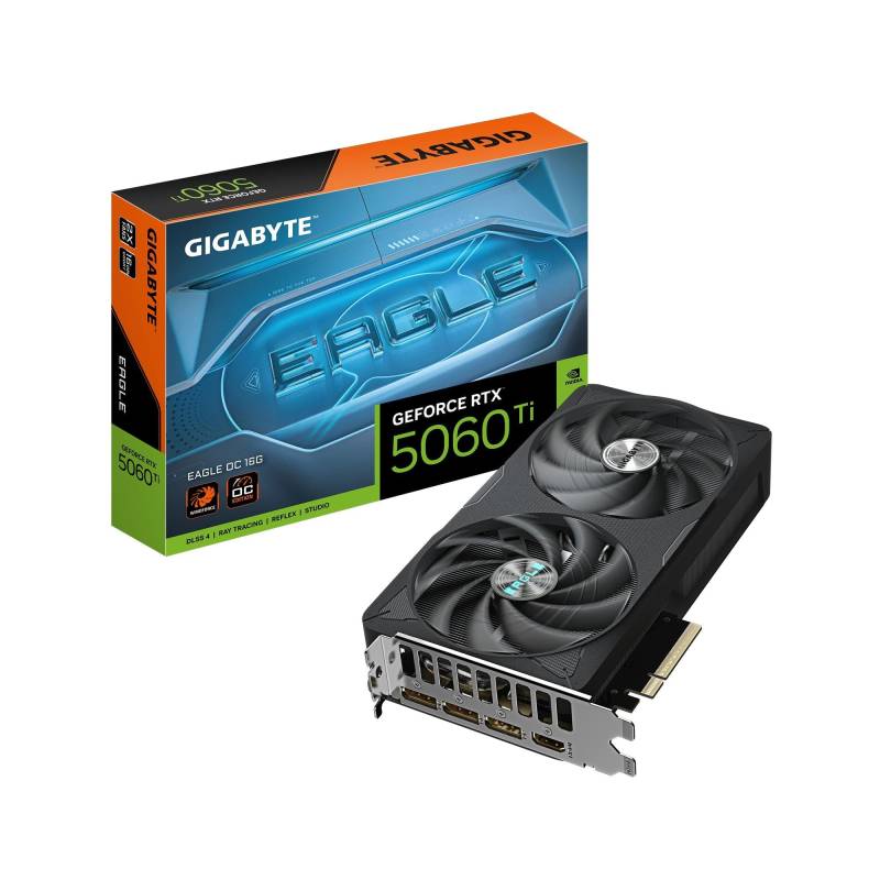 Gigabyte Geforce Rtx 5060 Ti Eagle Oc 16g Grafikkort - Geekd.dk