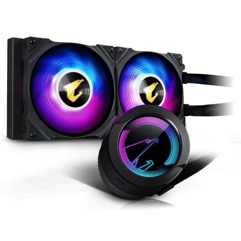 Aorus Waterforce 240 Processors Flydende Kølesystem 1-Pack Sort 120 Mm - Gigabyte