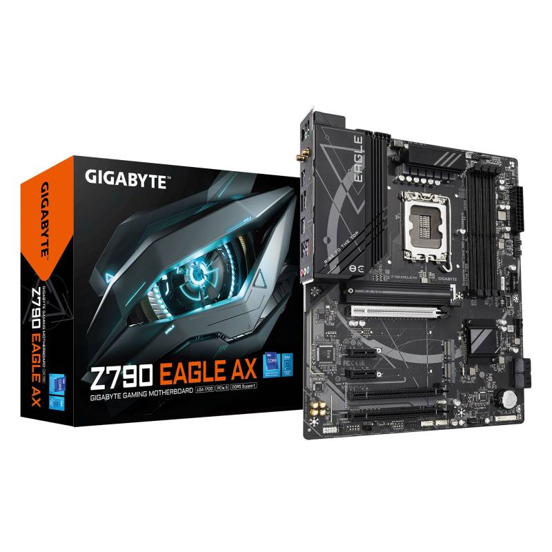 Gigabyte Z790 Eagle Ax Atx Lga1700 Sokkel Intel Z790 Bundkort - Geekd.dk