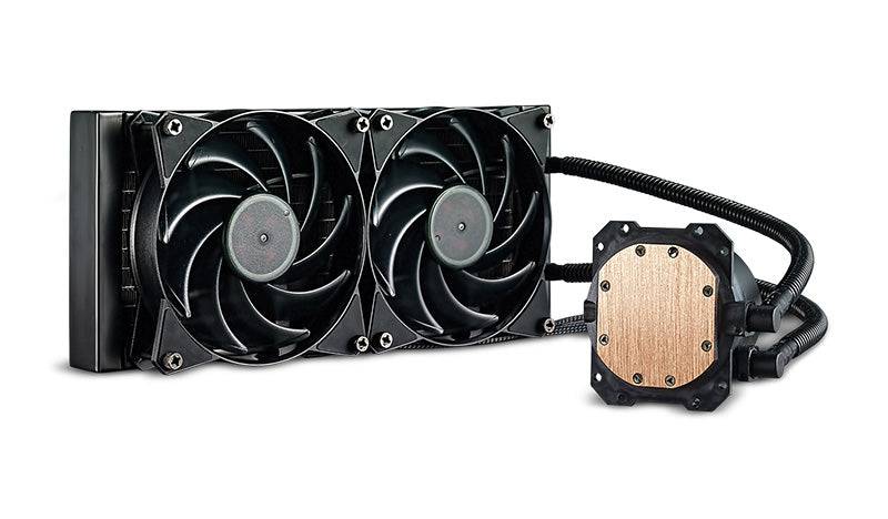 Cooler Master Masterliquid Lite 240 Processors Flydende Kølesystem 1-Pack Sort 120 Mm