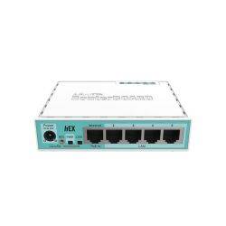 Mikrotik Hex Small 5-Port Router, Poe In, Usb Type-A, White